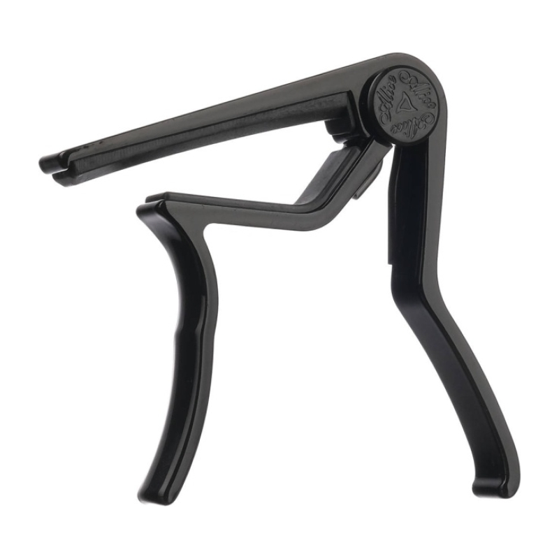 ALICE A007D/BK-A Каподастр для акустической гитары, металлический, черный