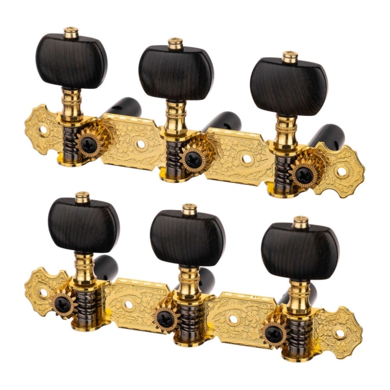 ALICE AOS-020V3P Комплект колковой механики для классической гитары, с втулками