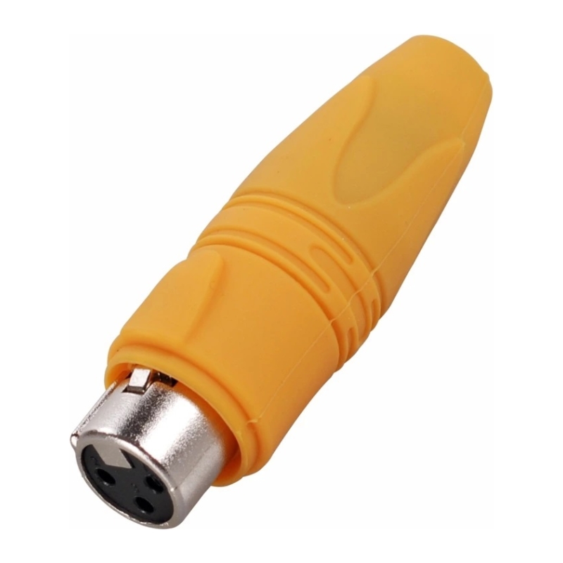 ROXTONE RX082F-WP Разъем XLR кабельный пыле- и влаго- защищенный (IP65) мама, трехконтактный