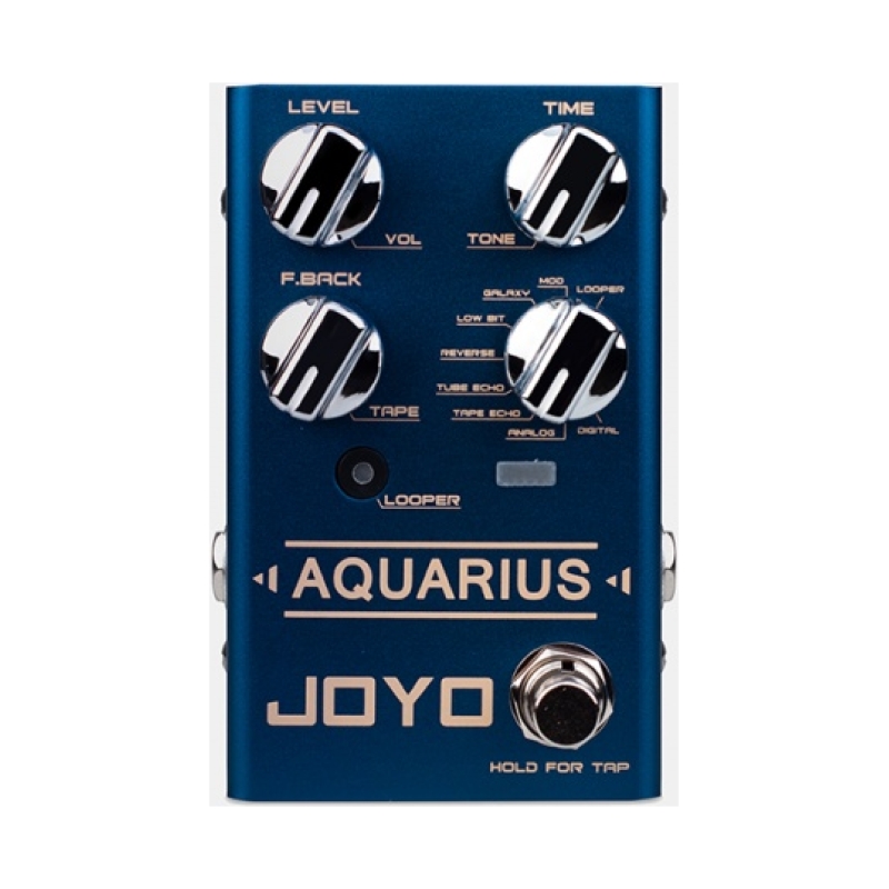 JOYO R-07-AQUARIUS Delay/Looper - Педаль эффекта Delay/Looper (до 5 минут)