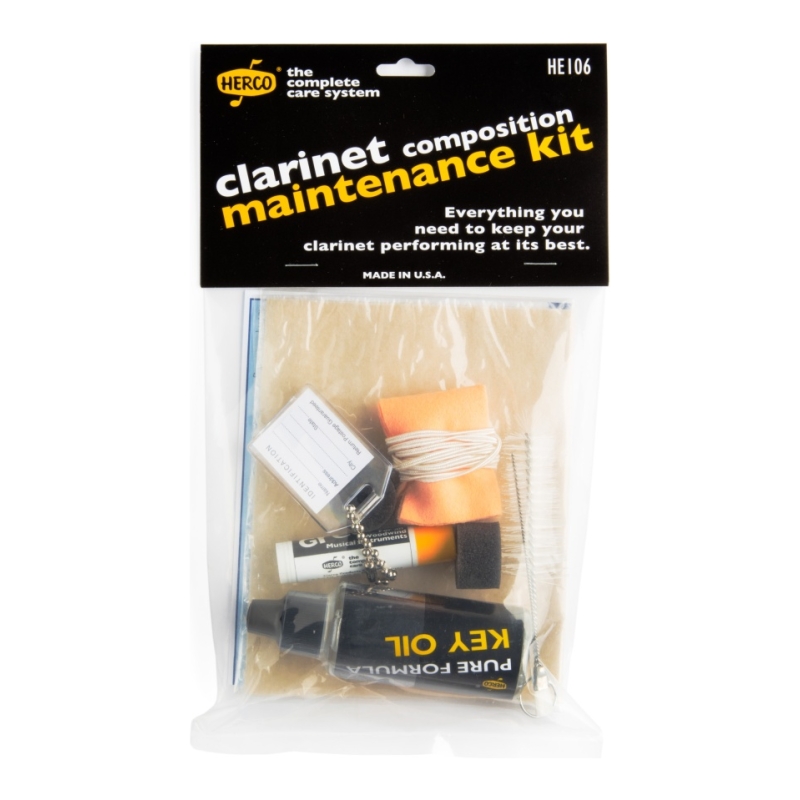 DUNLOP HE106 комплект для чистки эбонитового кларнета