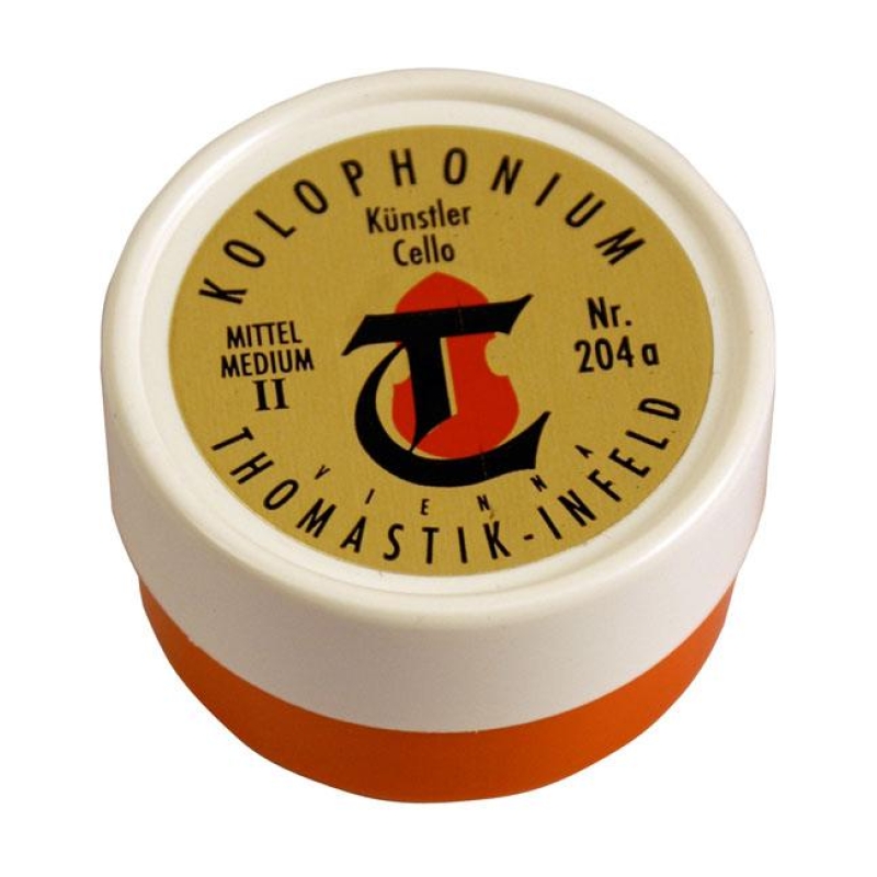 THOMASTIK 204A/II Канифоль для виолончели серии ARTIST. Средняя мягкость.