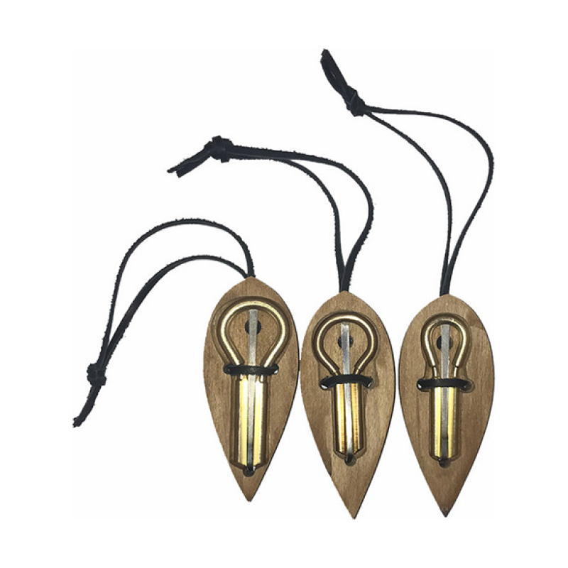 МОЗЕРЪ VB-4.3 Деревянный футляр "лист" для варганов 70-85мм