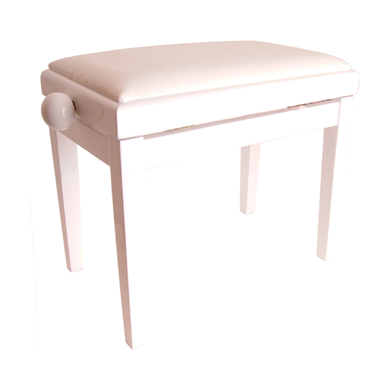 Rin HY-PJ018B-GLOSS-WHITE Банкетка, вельвет, белый/белый,