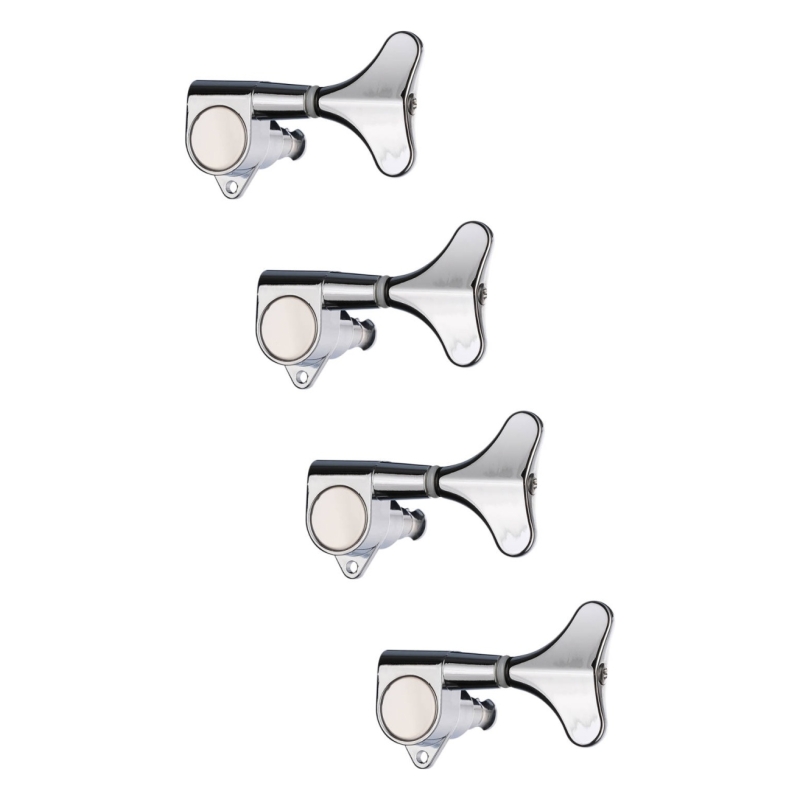 Metallor MHB-02-CR-4L Колки для бас-гитары 4л, хром