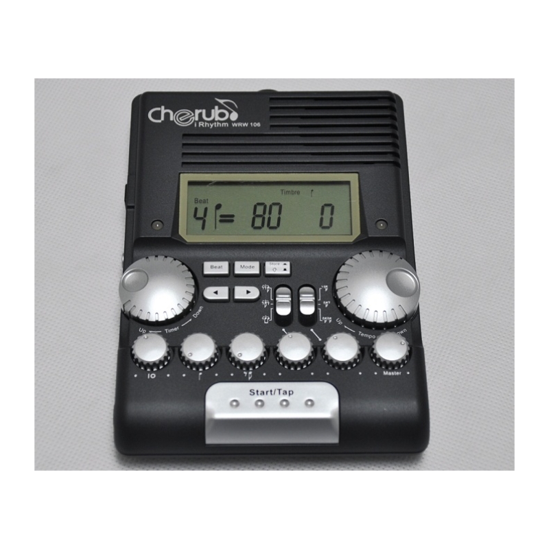 CHERUB WRW-106 Ритм-машина для тренировок барабанщика, Темп: 30 ~ 280 ударов в минуту