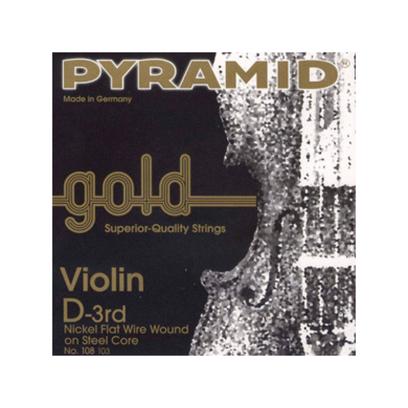 Pyramid 108100 Gold Комплект струн для скрипки 4/4