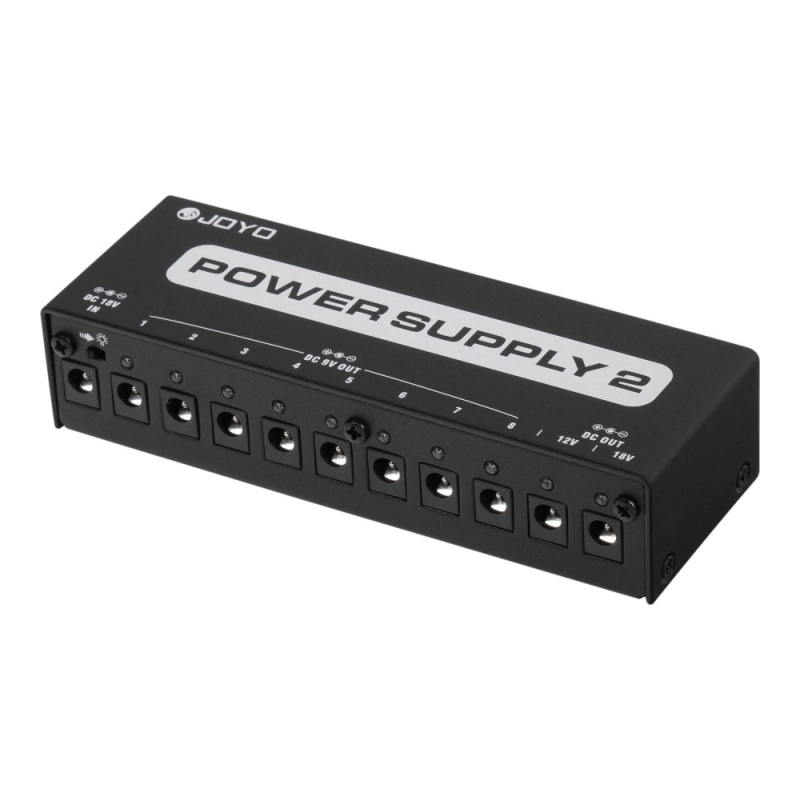 JOYO JP-02 Блок питания для педалей эффектов, 8х9В + 12В + 18В
