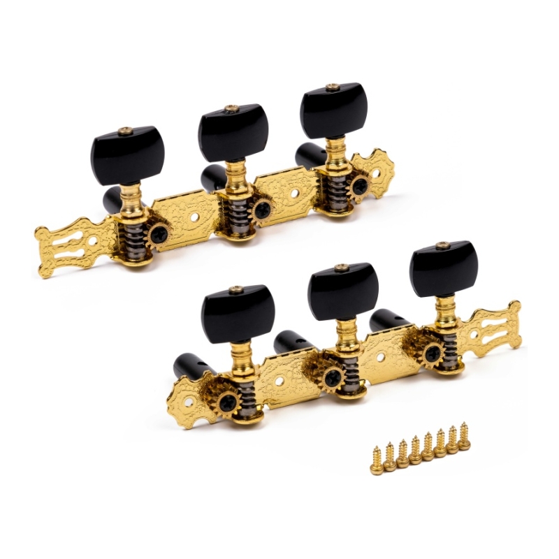 Alice AO-020B3P Комплект колковой механики на планке, позолоченный