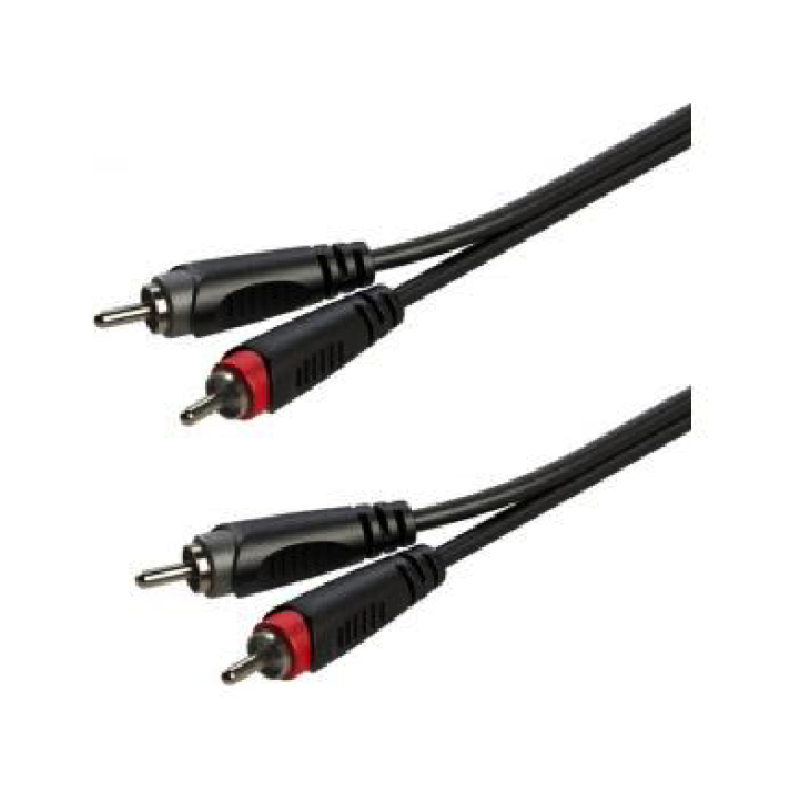 ROXTONE RACC130/2 Аудиокабель (2 x RCA - 2 x RCA) 2м
