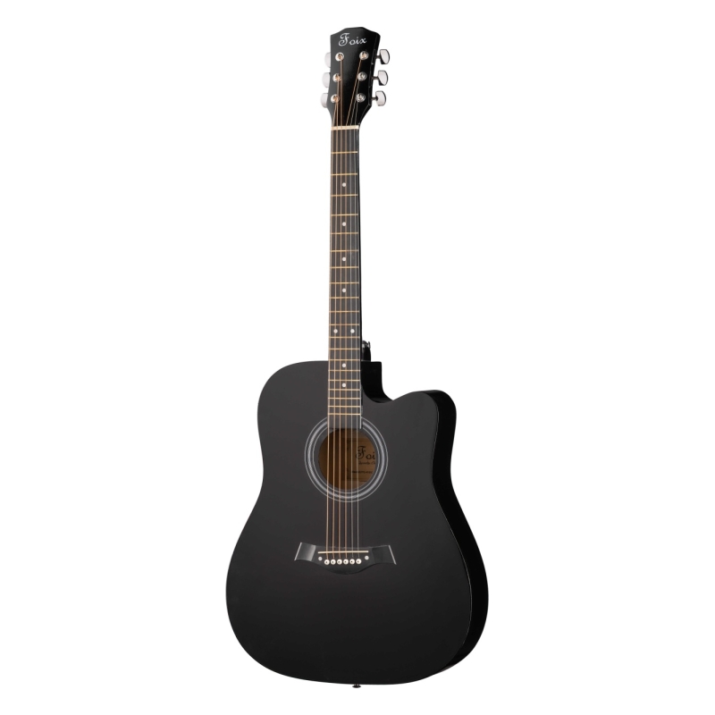 Foix FFG-4101C-BK Акустическая гитара, с вырезом, черная