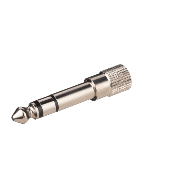 SOUNDKING CC309-1 переходник джек 3,5 мм. ст. "мама" - джек 1/4" ст. метал. корпус.