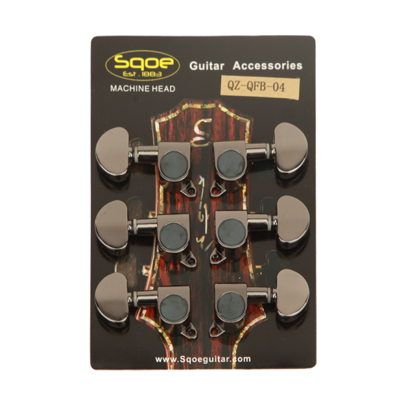 SQOE QZ-QFB-04 комплект колковой механики для акустической гитары