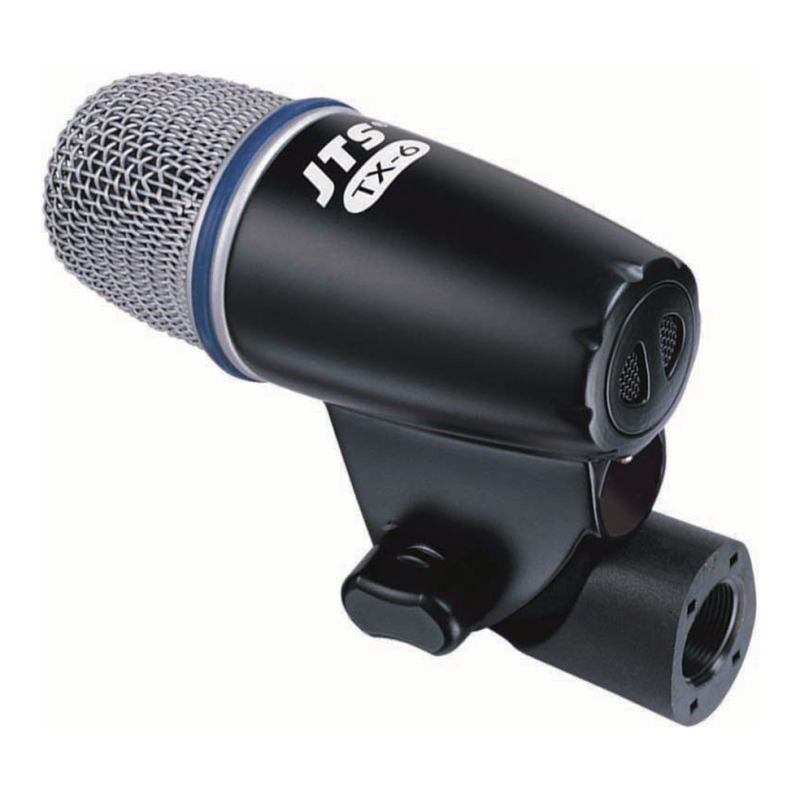 JTS TX-6 Микрофон инструментальный, суперкардиоидный, 60-16000Гц