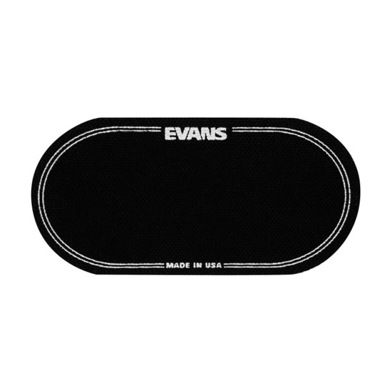 EVANS EQPB2 Наклейка (овальная, черная) на рабочий пластик бас-барабана