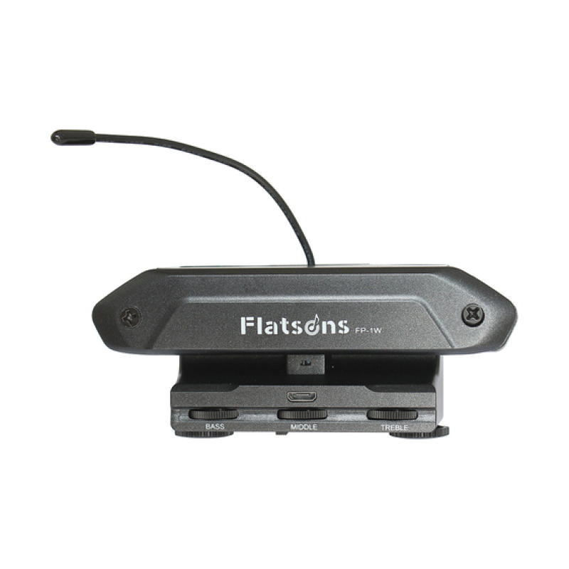 Flatsons FP-1W Звукосниматель для акустической гитары, с беспроводным передатчиком
