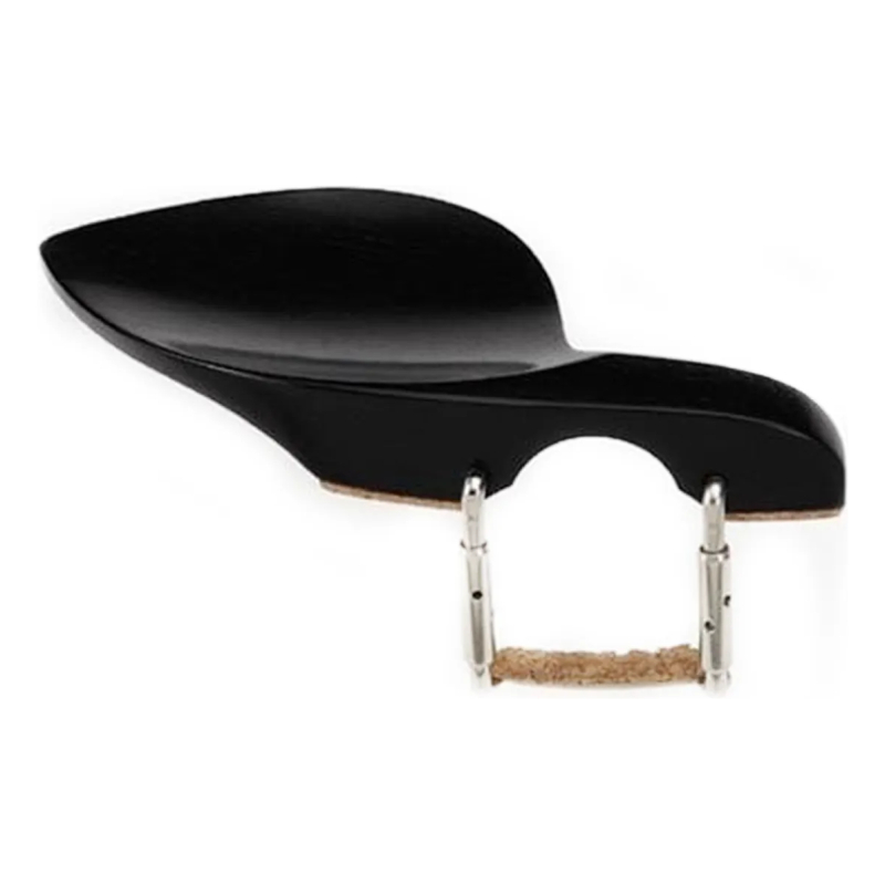 Подбородник для скрипки ECHR-278 3/4 материал - EBONY (чёрное дерево), металлическое крепление в ком