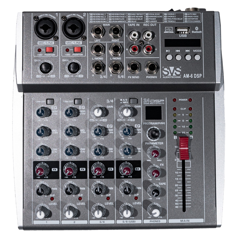 SVS Audiotechnik AM-6 DSP Микшерный пульт