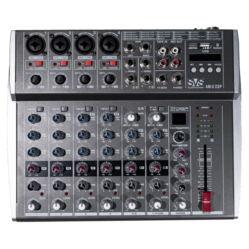SVS Audiotechnik AM-8 DSP Микшерный пульт